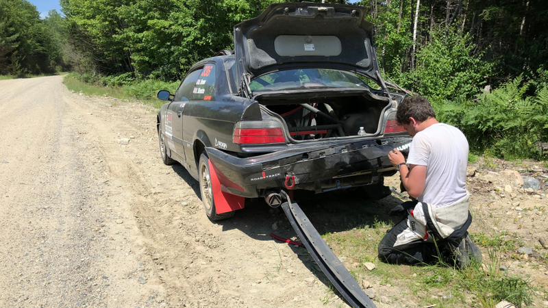Illustration for article titled I Crashed My BMW M3 Rally Car